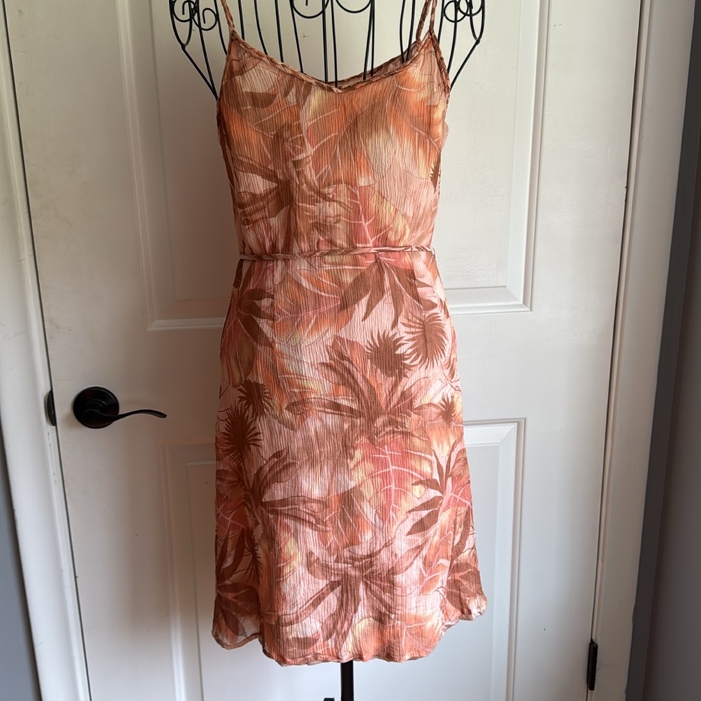 Tommy Bahama spaghetti strap, side tie waist sundress - Picture 4 of 4